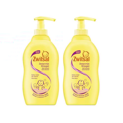 Zwitsal Zeepvrije Wasgel 2X400 Ml Baby zwitsal kopen in de aanbieding Zwitsal Zeepvrije Wasgel 2X400 Ml Baby zwitsal kopen in de aanbieding