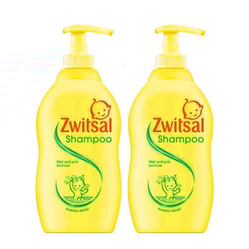 Zwitsal Shampoo Pomp 2X400 Ml Baby zwitsal kopen in de aanbieding