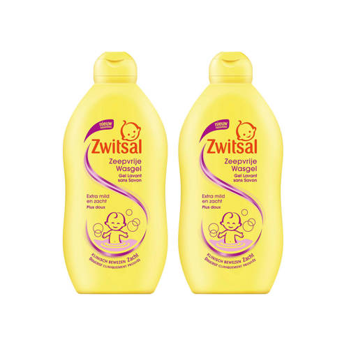 Zwitsal Zeepvrije Wasgel 2X500 Ml Baby zwitsal kopen in de aanbieding