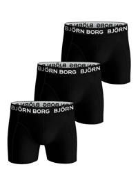 Björn Borg boxershort (set van 3), Zwart