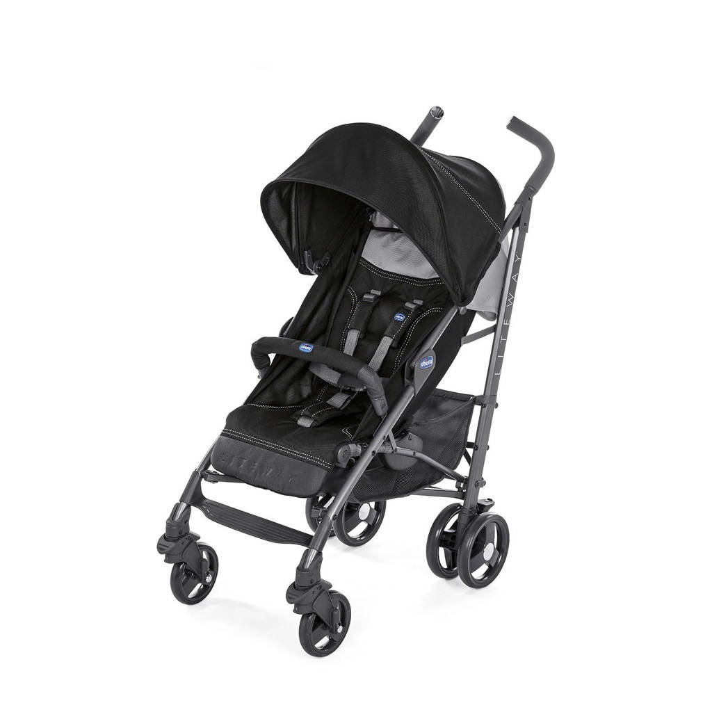 Chicco Liteway 3 buggy jet black, Jet Black
