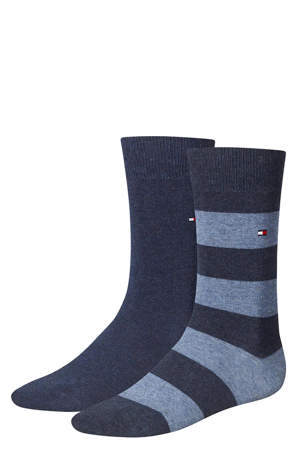 Tommy Hilfiger sokken - blauw (set van 2)