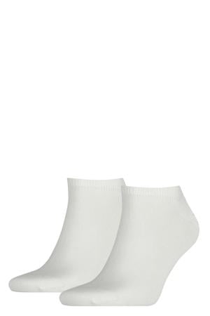 sneakersokken - wit (set van 2)