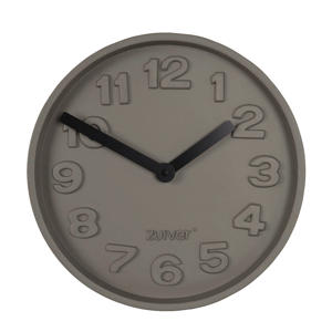 Concrete Time klok (Ø30 cm)
