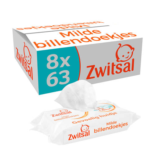 Zwitsal Gevoelig Huidje Billendoekjes 8X63 Stuks Baby zwitsal kopen in de aanbieding Zwitsal Gevoelig Huidje Billendoekjes 8X63 Stuks Baby zwitsal kopen in de aanbieding