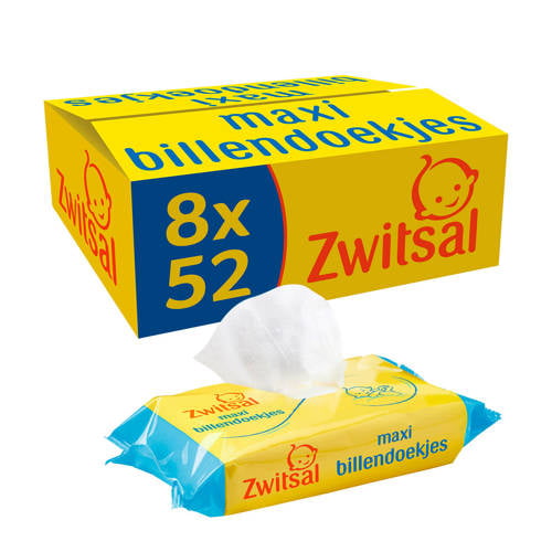 Zwitsal Maxi 8X52 Billendoekjes zwitsal kopen in de aanbieding