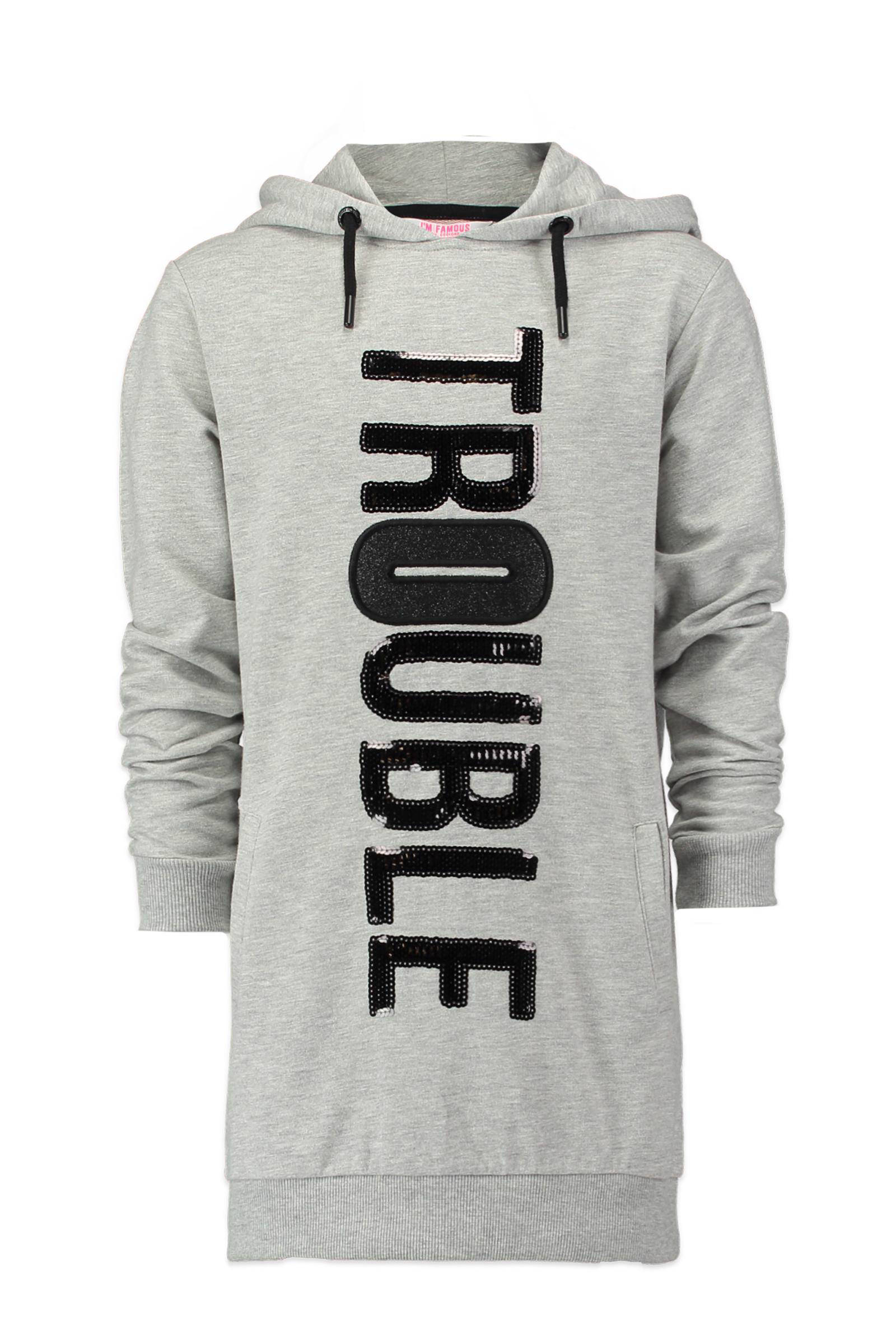 CoolCat long fit hoodie | wehkamp CoolCat long fit trui | wehkamp