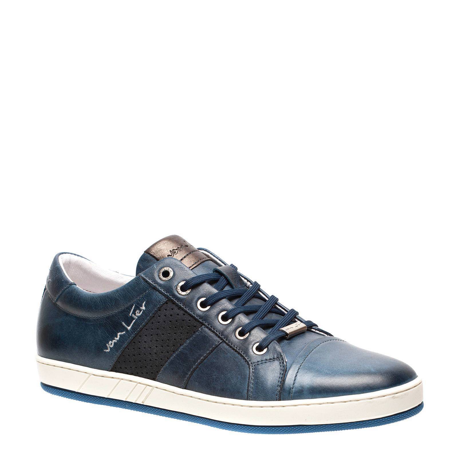 Van Lier leren sneakers | wehkamp