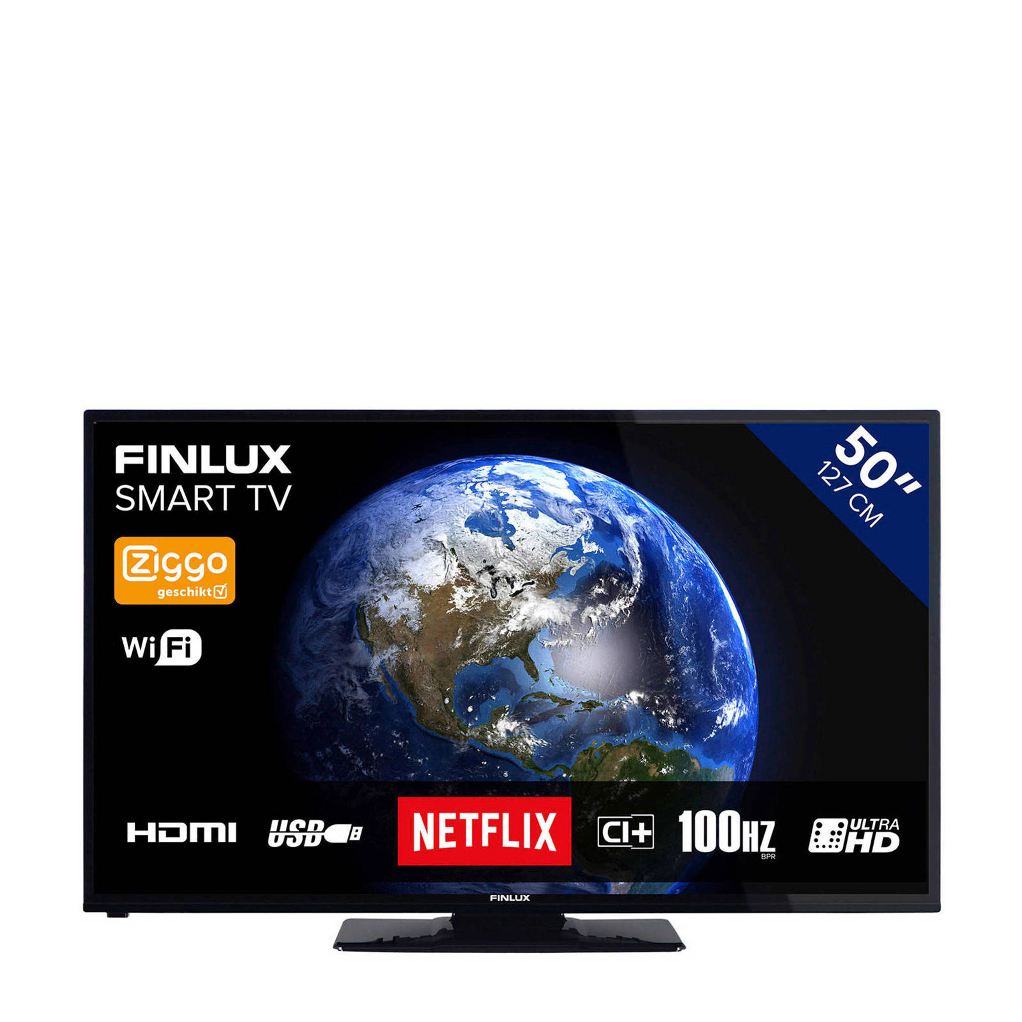Finlux Fl5031uswk 4k Ultra Hd Smart Tv Wehkamp