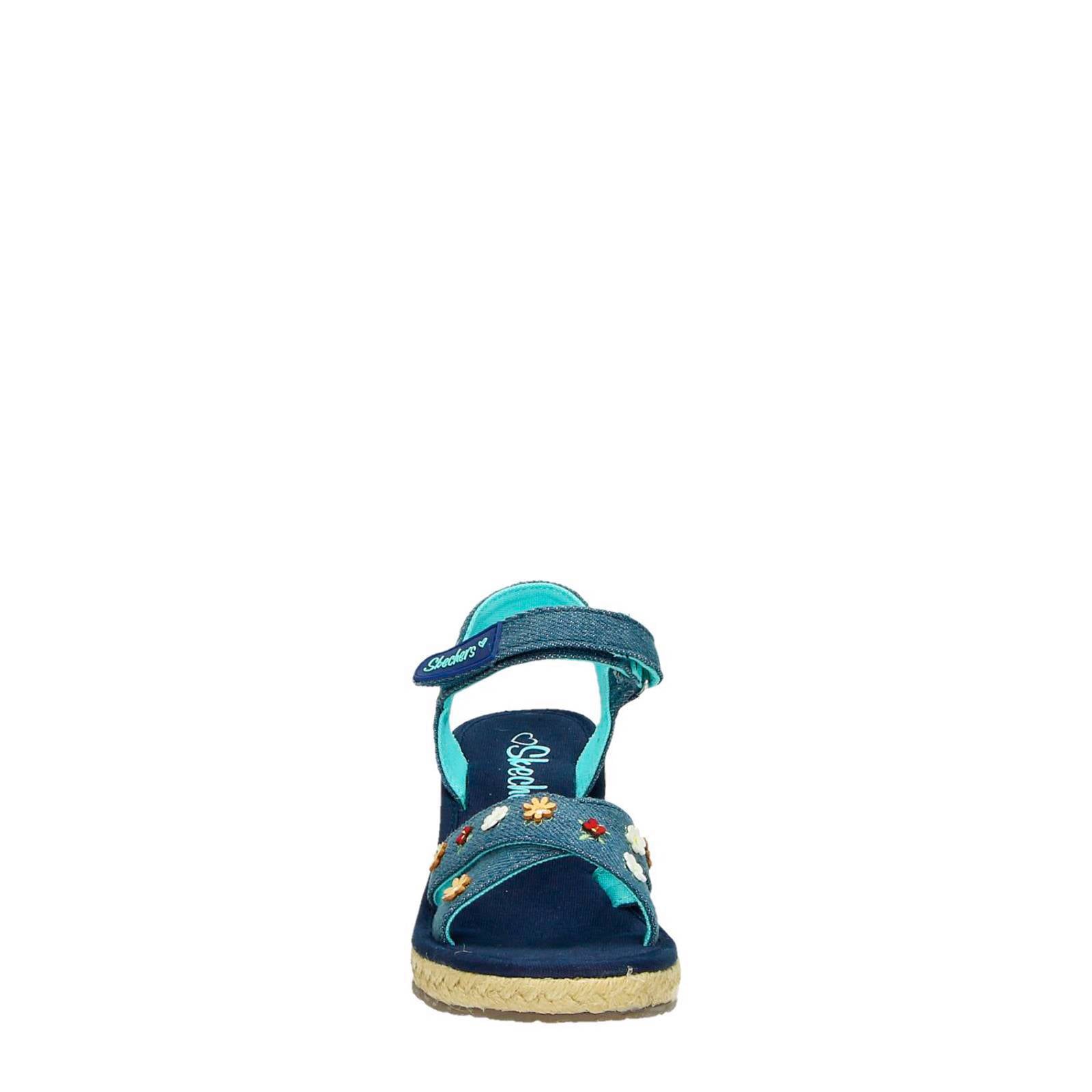 Skechers espadrilles met bloemen | wehkamp
