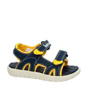 Perkins Row  sandalen donkerblauw/geel