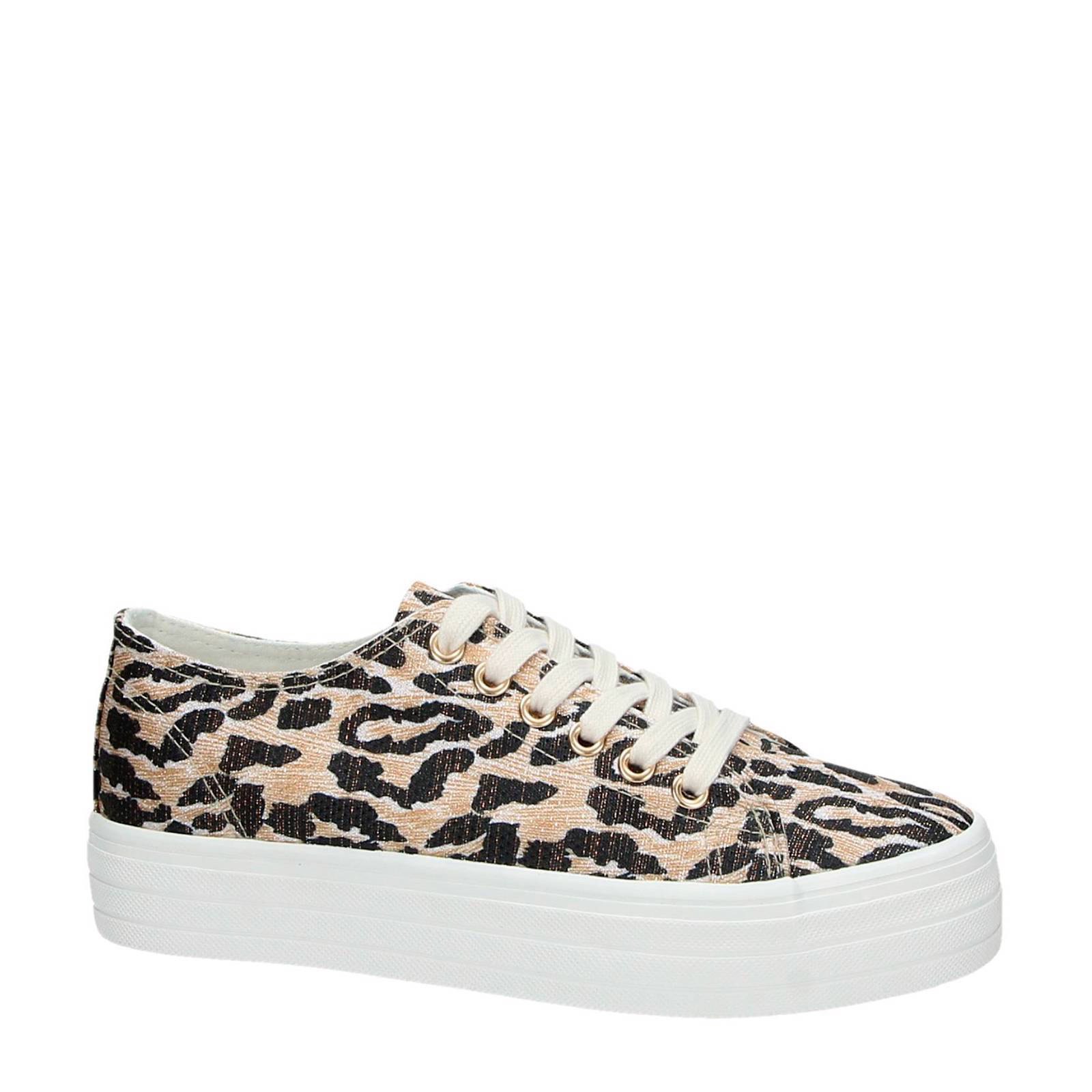 Vans gympen roze met luipaardprint - Vinted