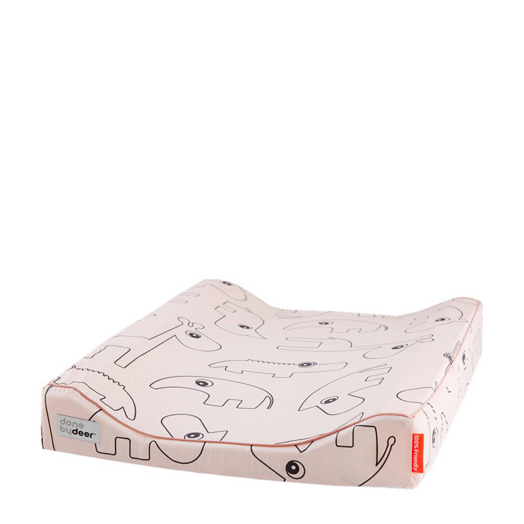 Done by Deer Contour aankleedkussen roze, Roze