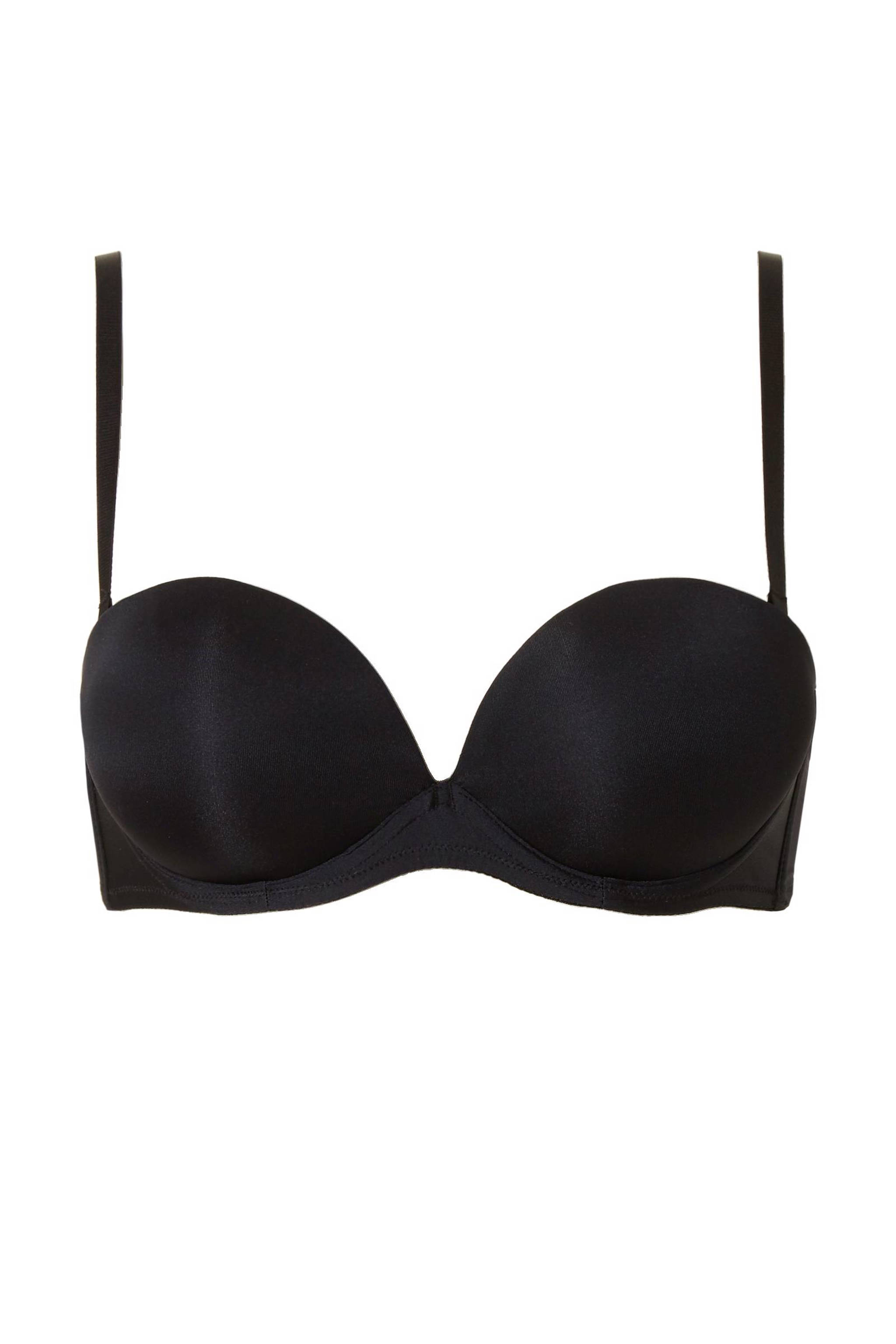 Hunkemöller strapless maximizer zwart wehkamp