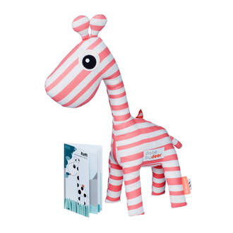 Raffi + boekje knuffel 43 cm