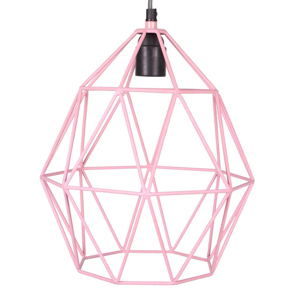Kidsdepot hanglamp Wire, Roze