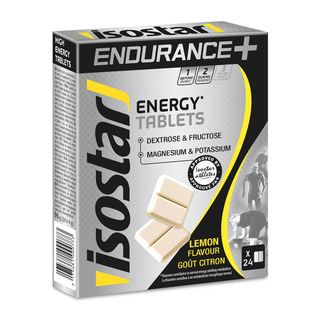 Isostar High Energy tablets multiverpakking - Lemon - 1 doos 24 tablets