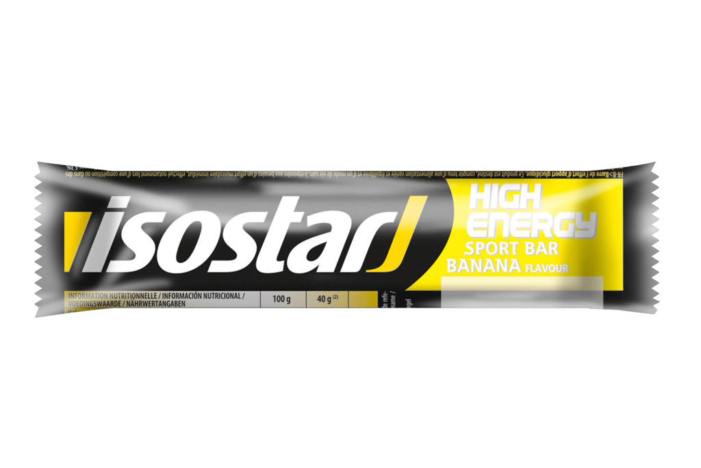 Isostar High Energy reep banaan - 1 reep (40g)