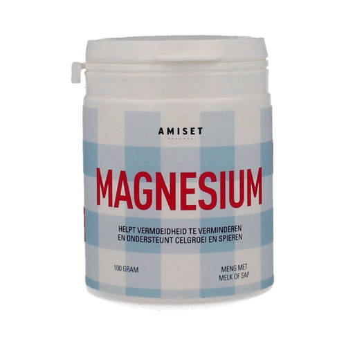 Amiset Magnesium Poeder 100 Gram amiset kopen in de aanbieding Amiset Magnesium Poeder 100 Gram amiset kopen in de aanbieding