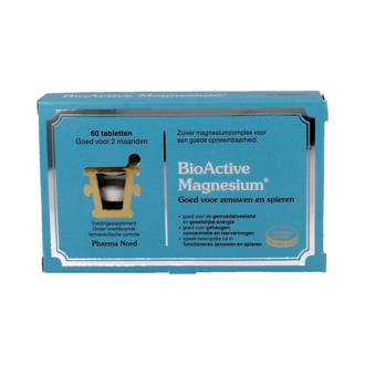 Bio-Magnesium Active - 60 tabletten - mineralen
