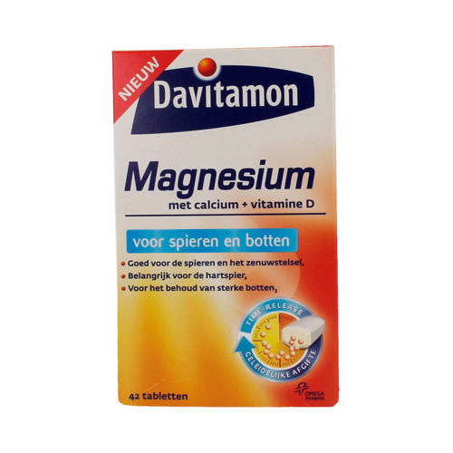 Davitamon Magnesium Voor Spieren Botten 42 Tabletten Voedingssupplement davitamon kopen in de aanbieding Davitamon Magnesium Voor Spieren Botten 42 Tabletten Voedingssupplement davitamon kopen in de aanbieding