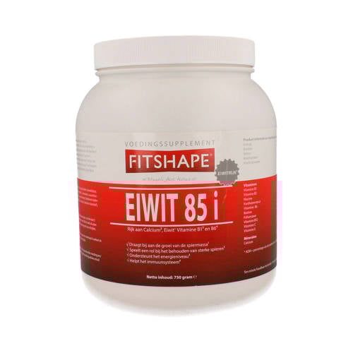 Fitshape Eiwit 85 Eiwitshake Banaan 750 Gram Voedingssupplement fitshape kopen in de aanbieding