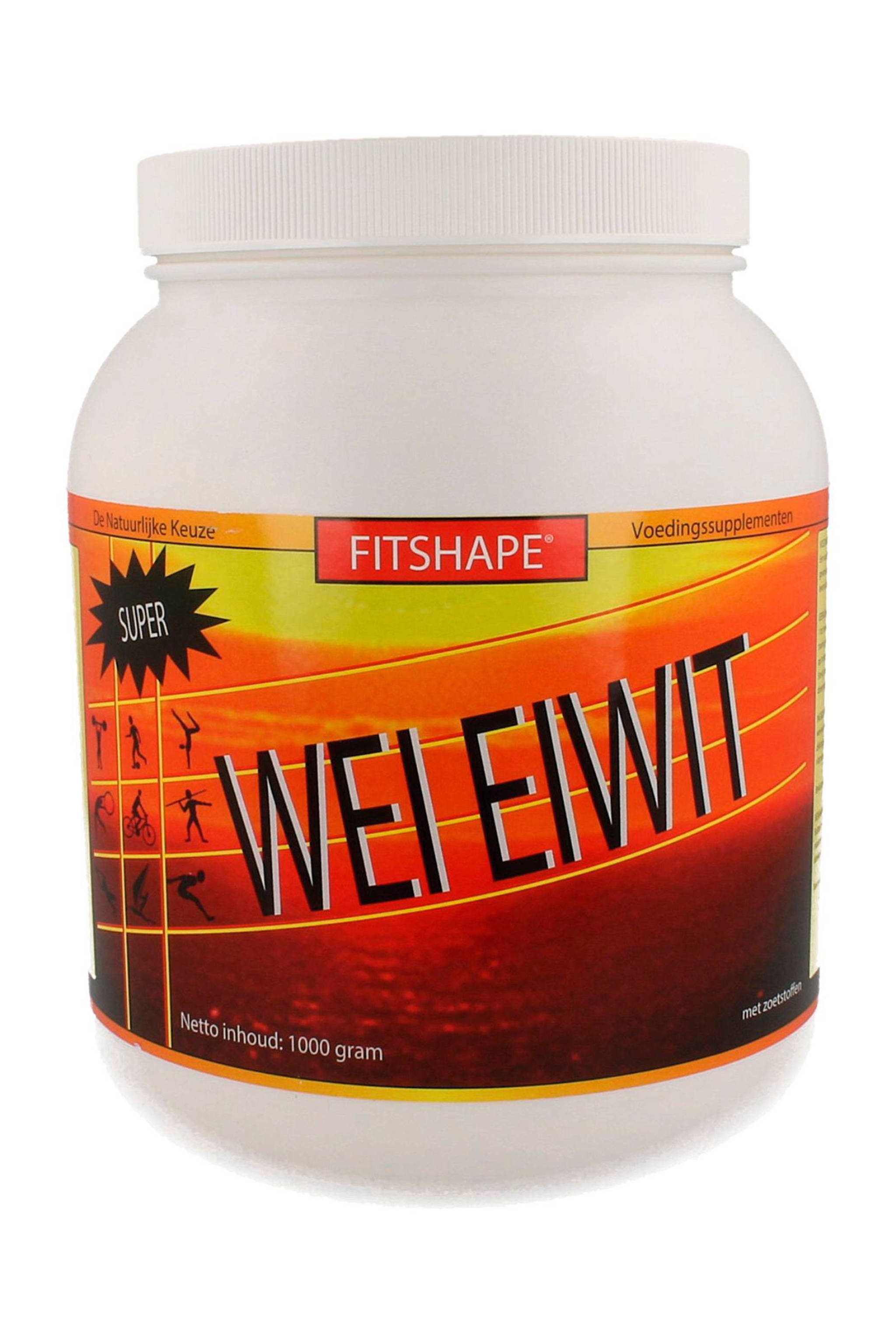 Fitshape Wei Eiwit Eiwitshake Banaan 1000 Gram Sportvoeding Wehkamp