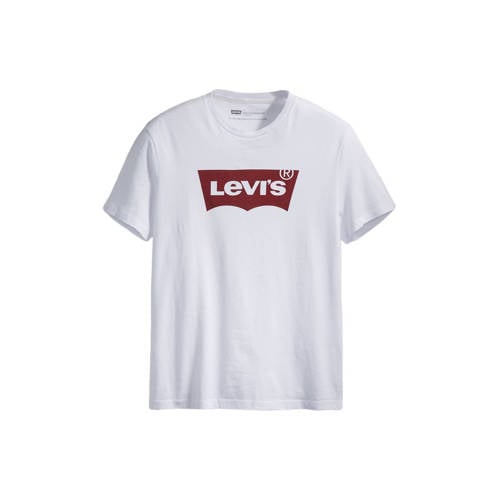 Levi's T-shirt met logo wit afbeelding