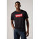 Levi's T-shirt met logo zwart