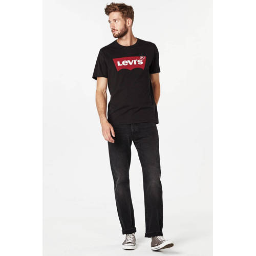 Levi's T-shirt met logo zwart afbeelding