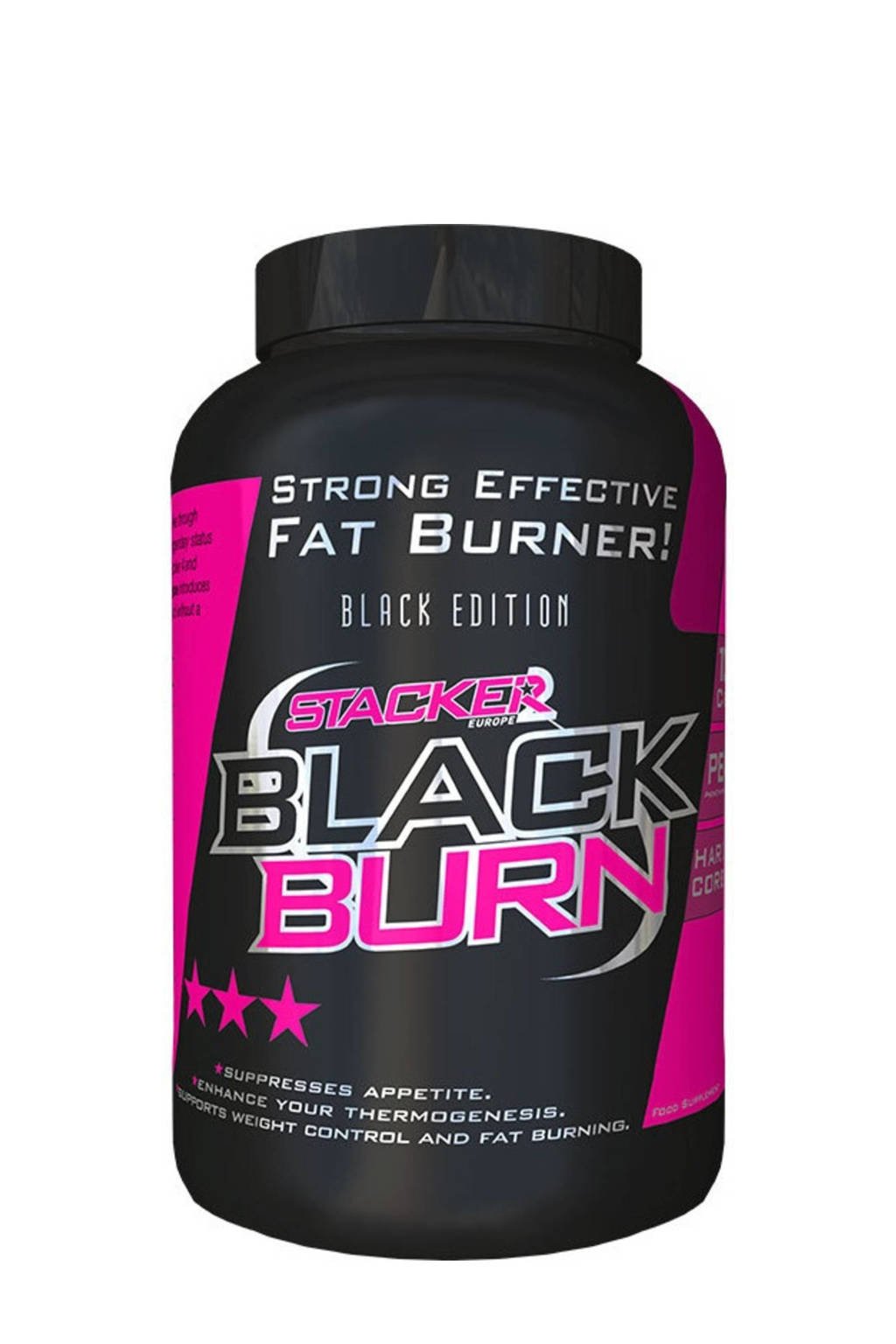 Stacker Black Burn - 120 capsules