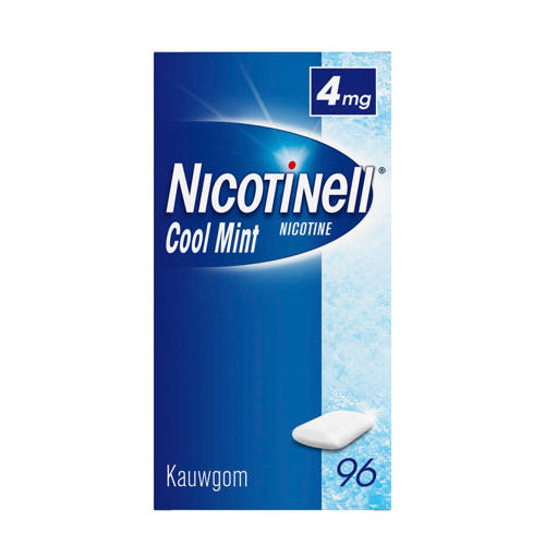 Nicotinell Kauwgom 4Mg Mint 96 Stuks nicotinell kopen in de aanbieding