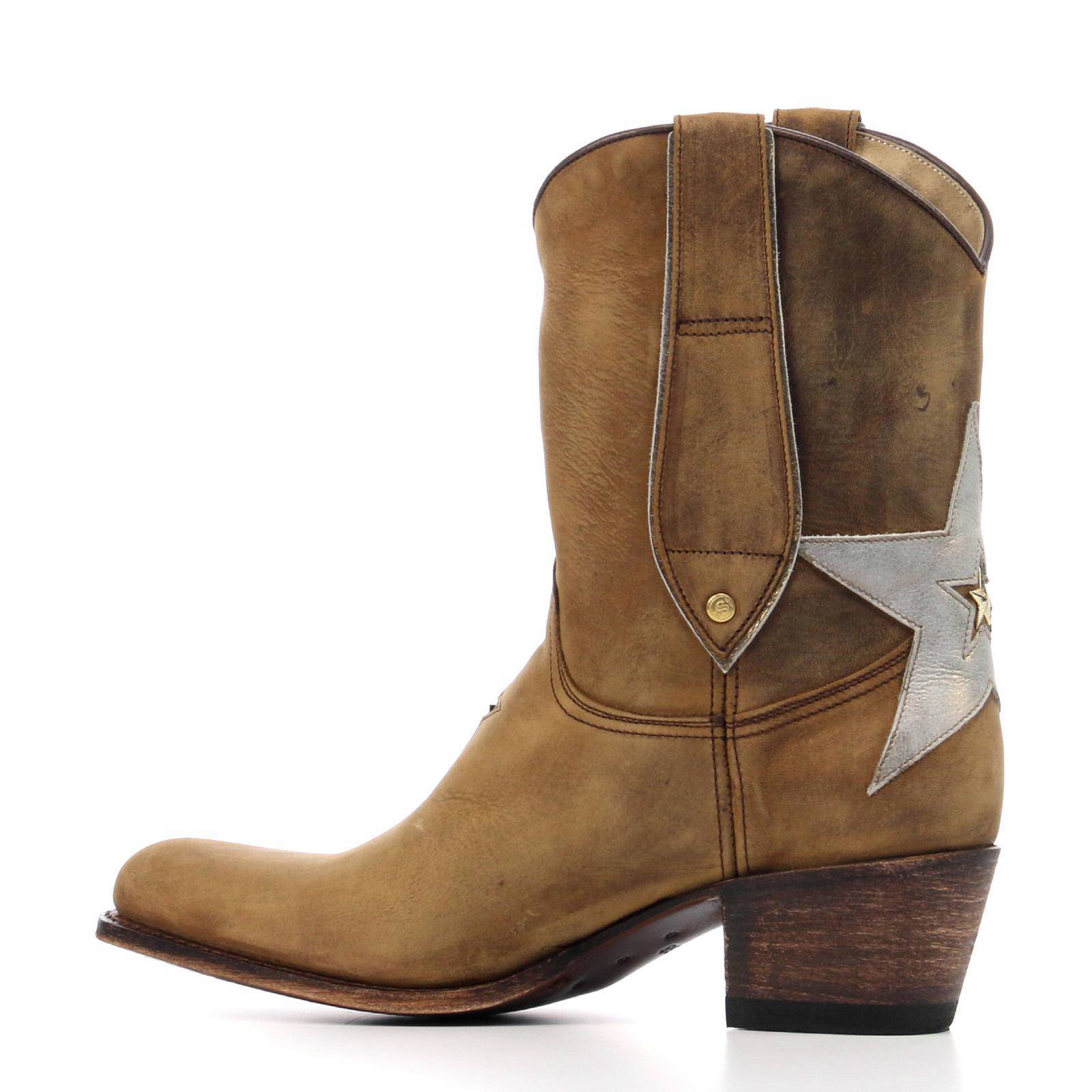 halfhoge leren cowboy laarzen halfhoge leren cowboy laarzen