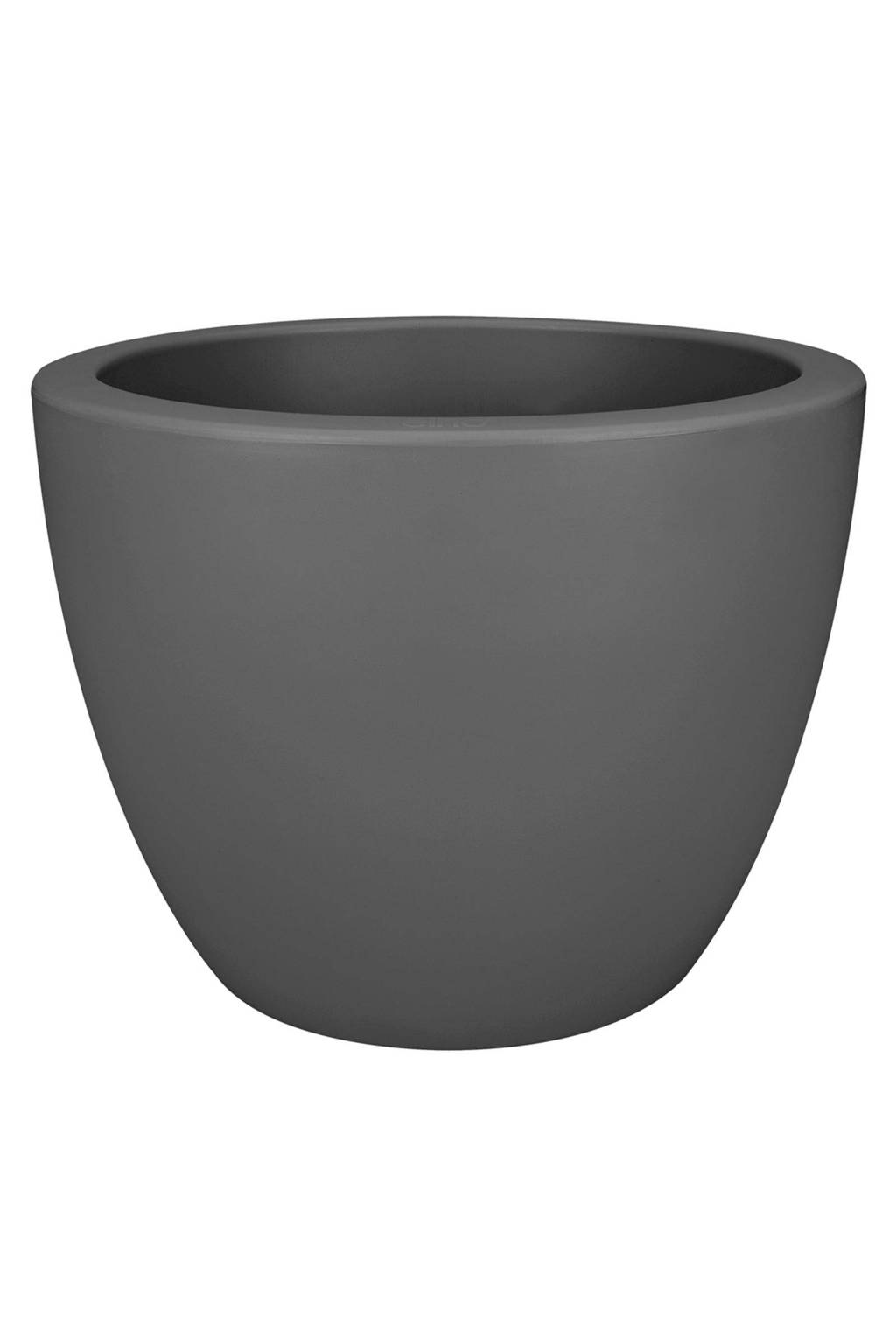 Elho bloempot Pure soft round (40ø cm), Antraciet