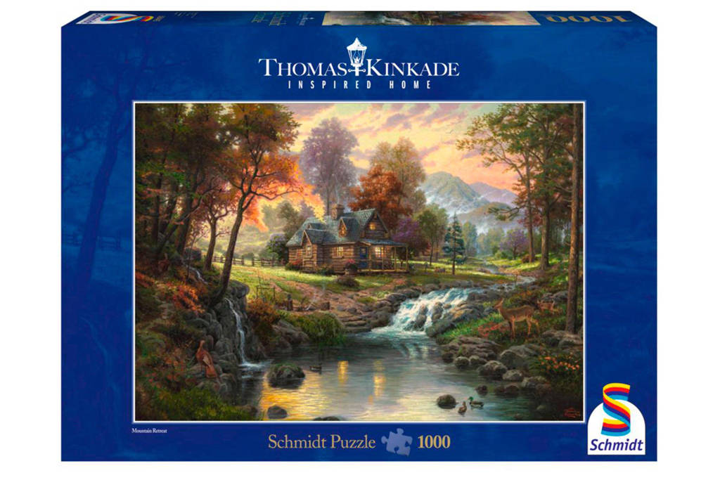 Schmidt optrekje in de bergen legpuzzel 1000 stukjes
