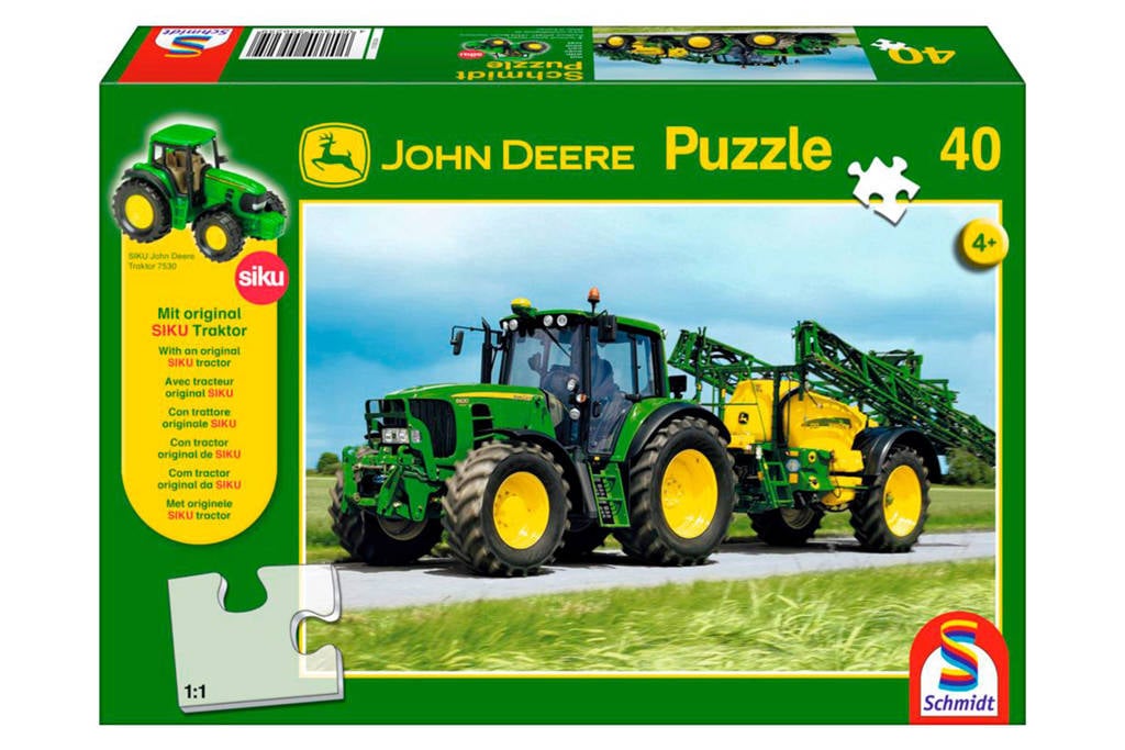 Schmidt tractor legpuzzel 40 stukjes