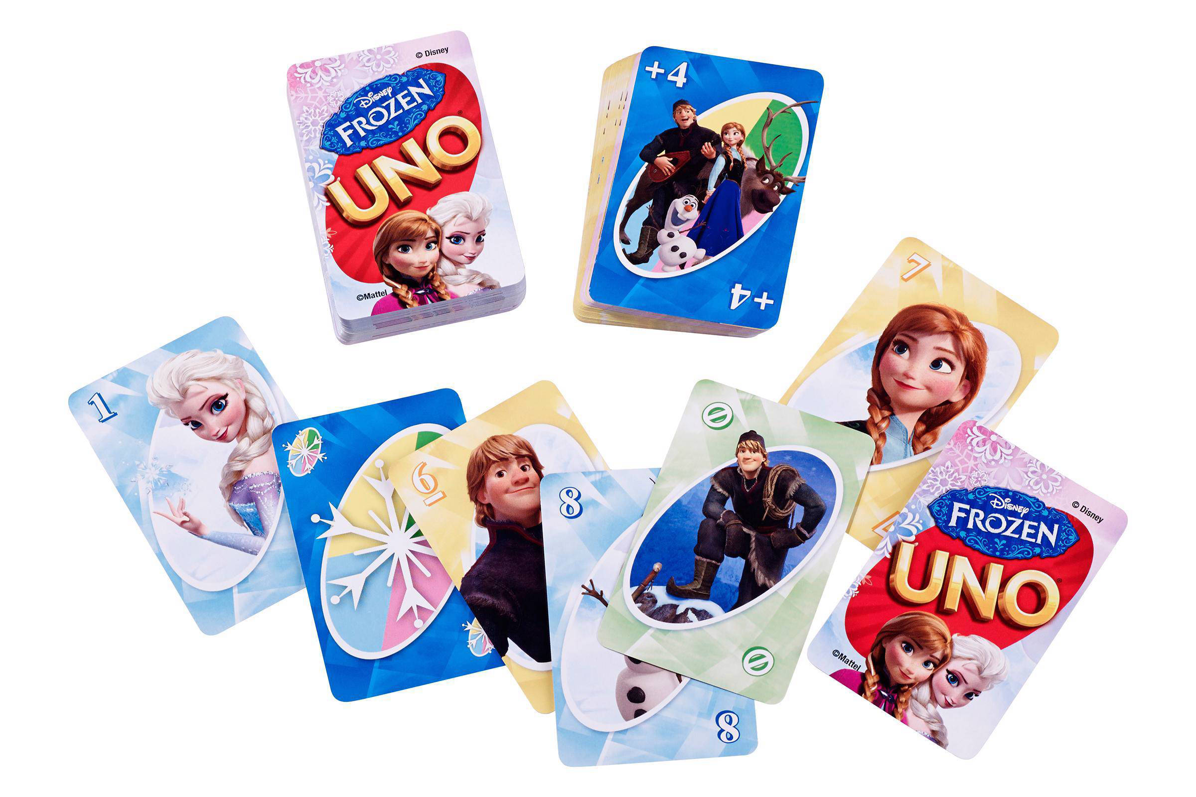 Mattel Disney Frozen Uno Disney Frozen kaartspel wehkamp