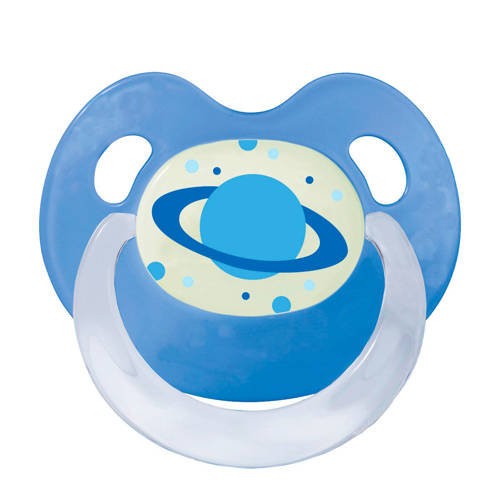 Bibi Glow In The Dark Fopspeen 16 Mnd 2 Stuks bibi kopen in de aanbieding