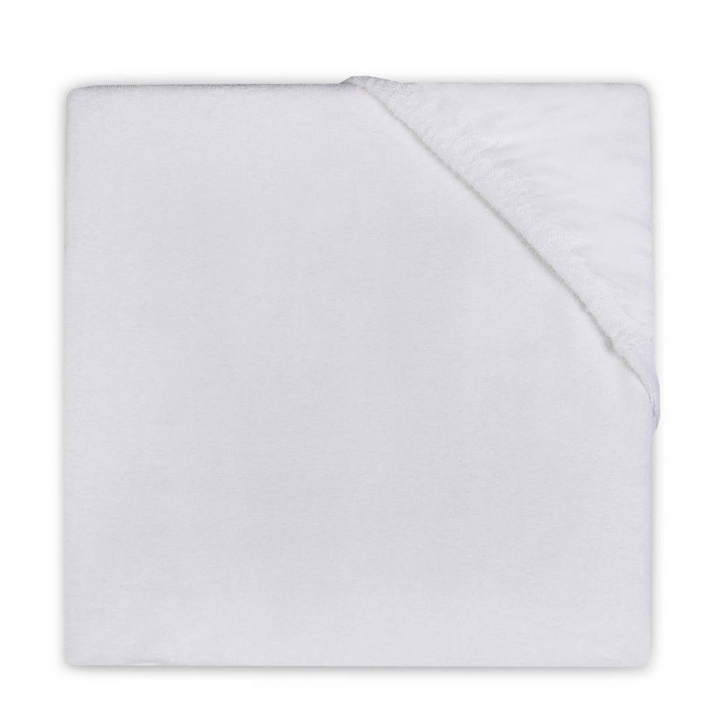 Jollein Molton hoeslaken molton 60x120 cm Wit