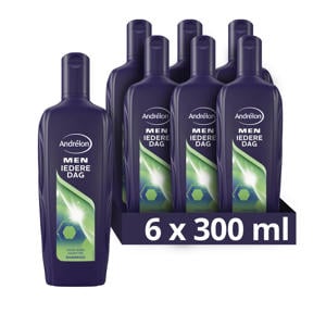 Andrélon Men Iedere Dag shampoo - 6 x 300 ml - voordeelverpakking