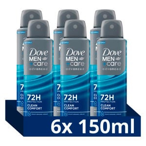 Clean Comfort anti-transpirant deodorant spray - 6 x 150 ml