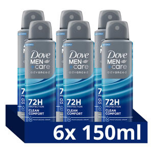 Clean Comfort anti-transpirant deodorant spray - 6 x 150 ml