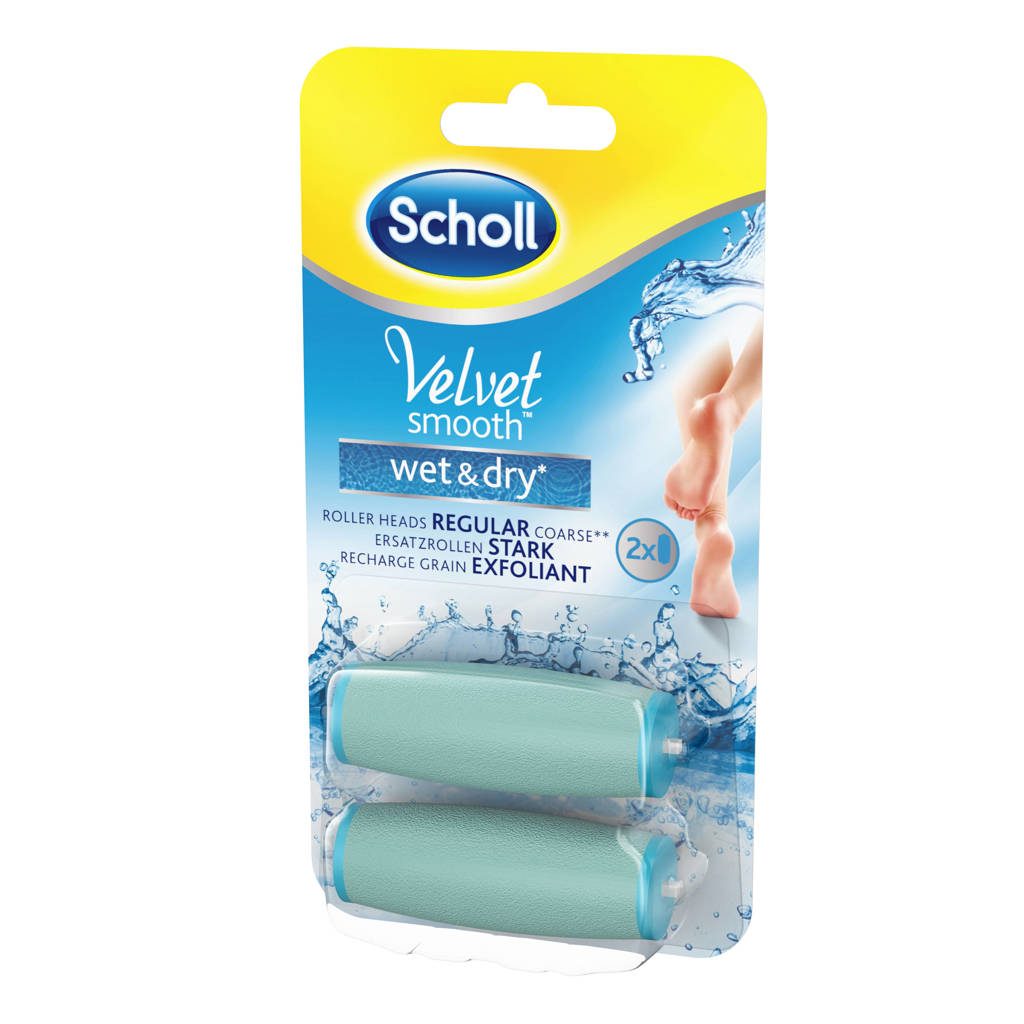 Scholl Velvet Smooth Oplaadbare Voetvijl Wet & Dry navulling