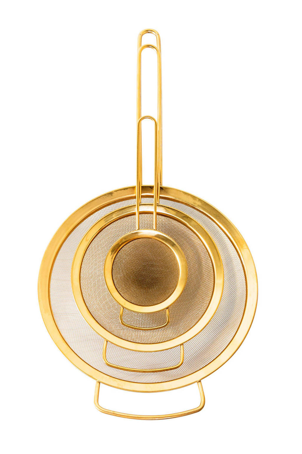 Bloomingville vergiet (set van 3), Goud