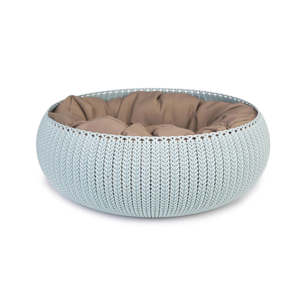 Curver Cozy Pet Bed - Honden/Kattenmand - Lichtblauw - 50 cm