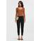 ONLY tapered fit broek ONLPOPTRASH zwart regular