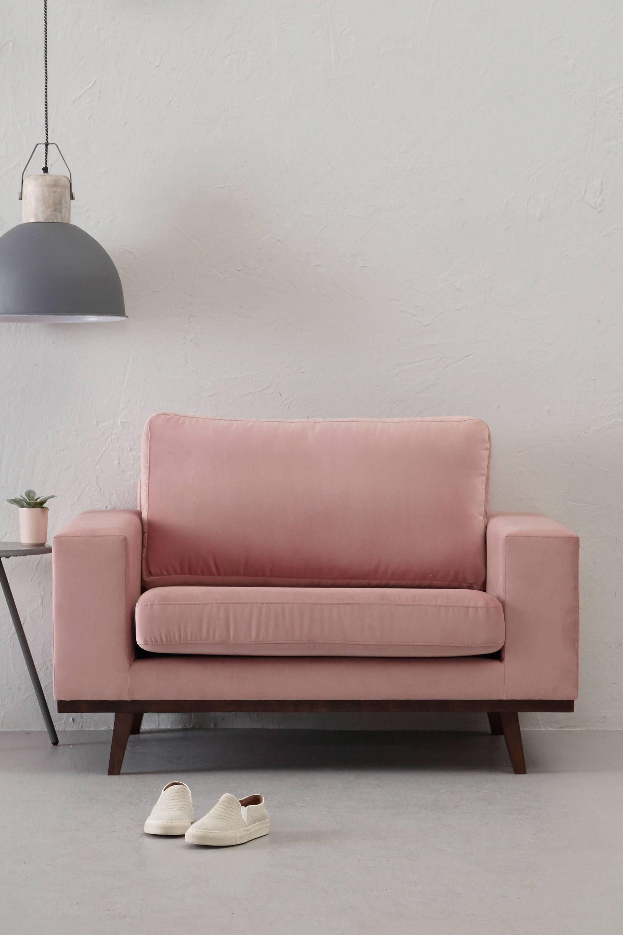 Wehkamp Home loveseat Torino velours | wehkamp