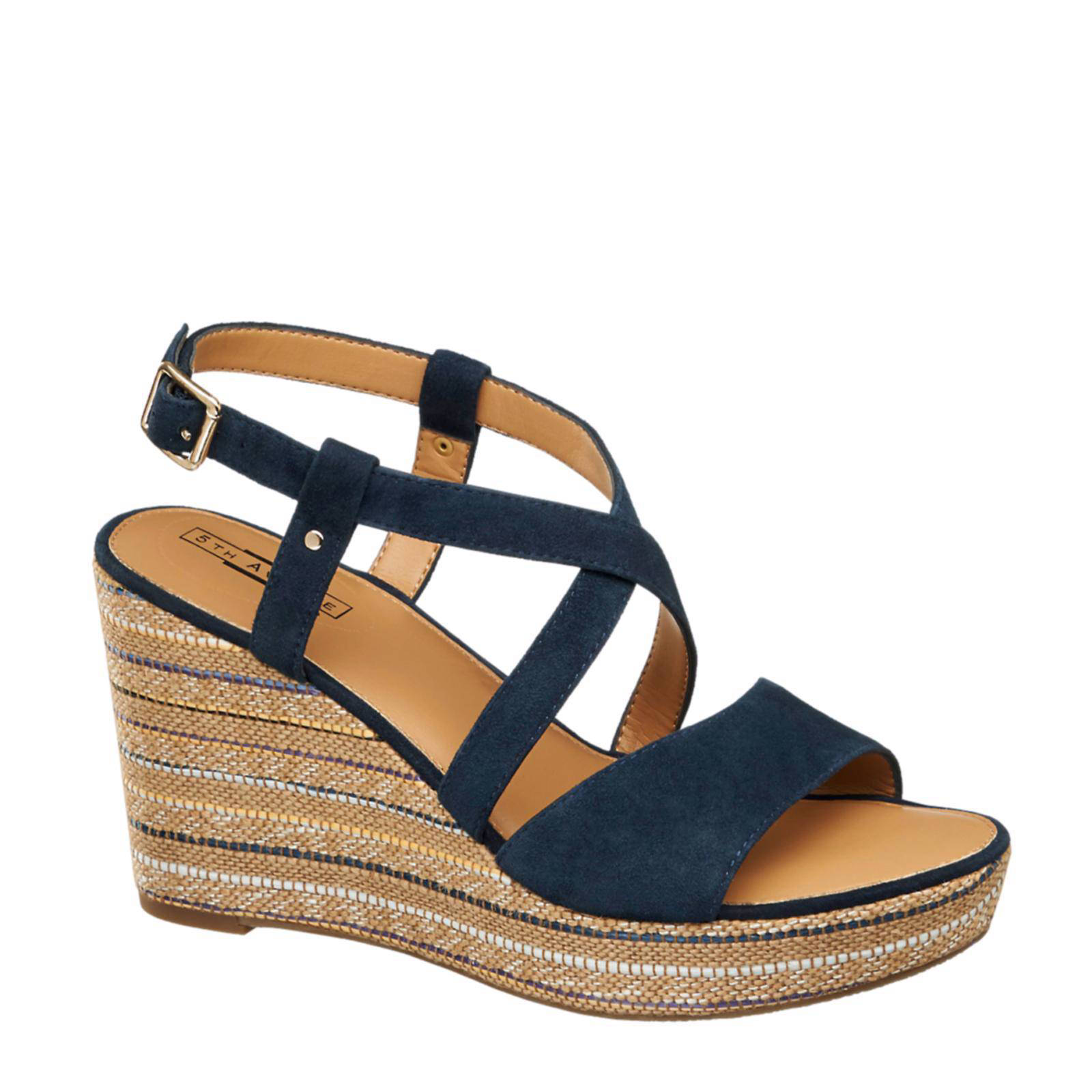 vanHaren 5th Avenue suède espadrilles | wehkamp