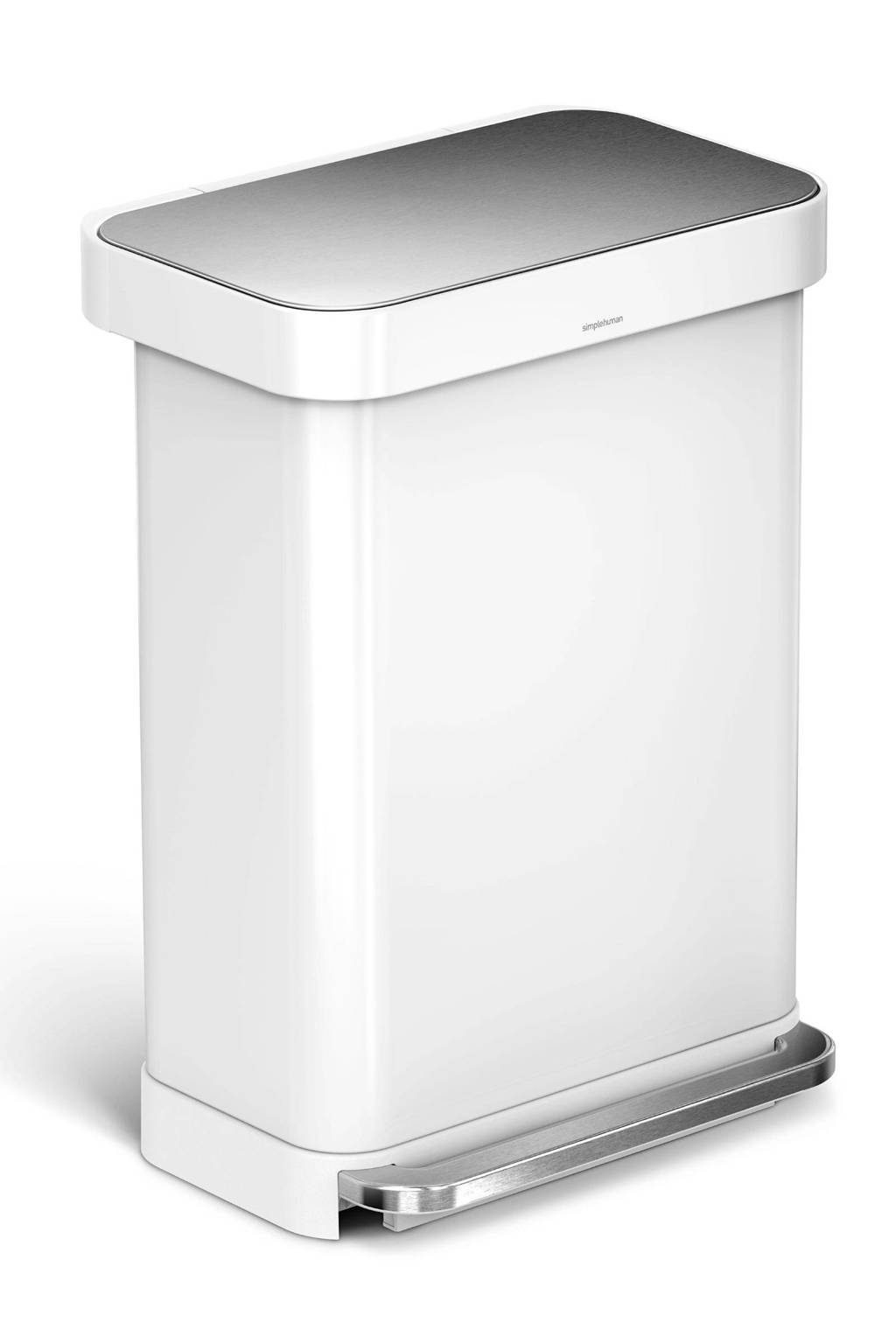 SimpleHuman SH018133 pedaalemmer, Wit