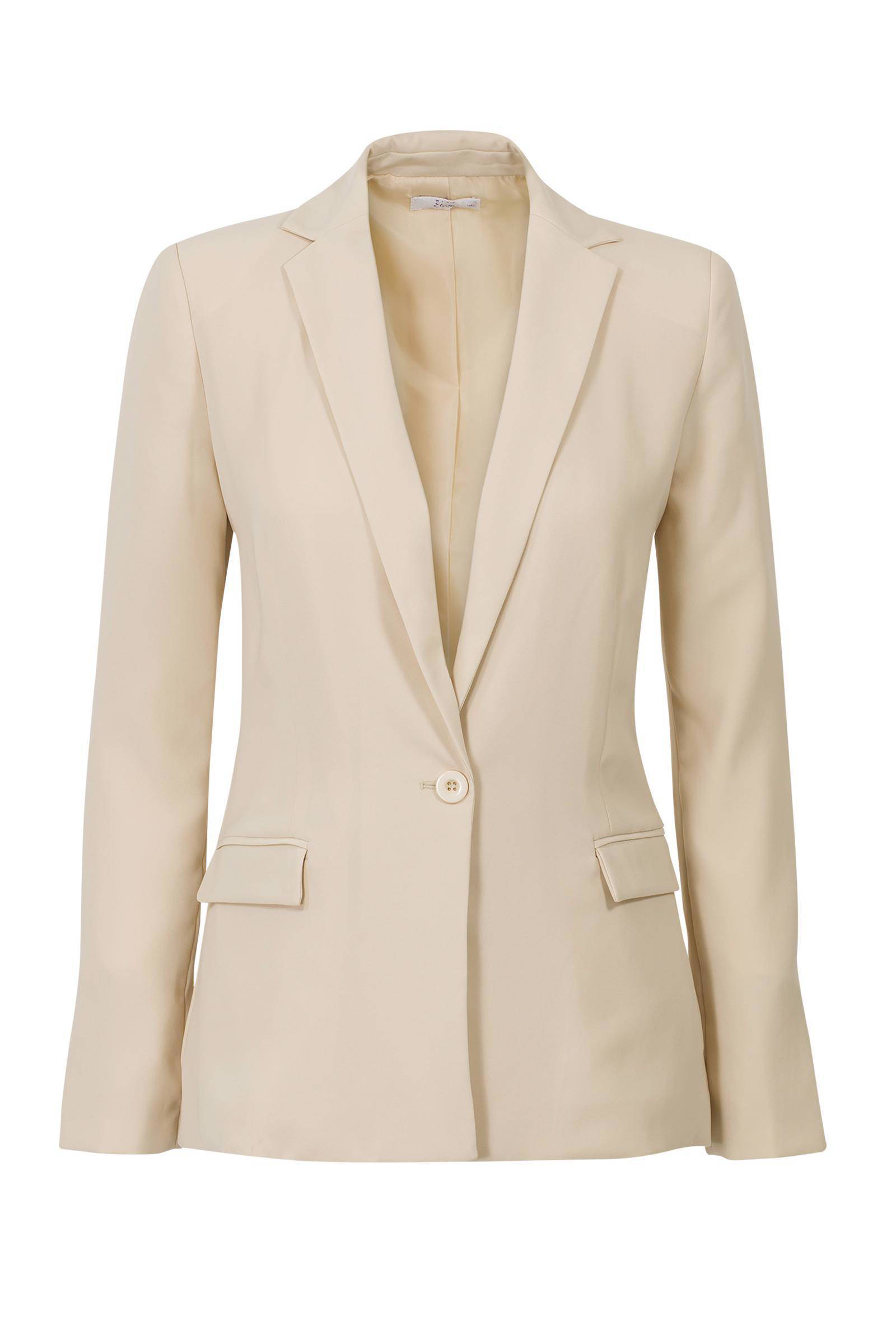 blazer dames beige